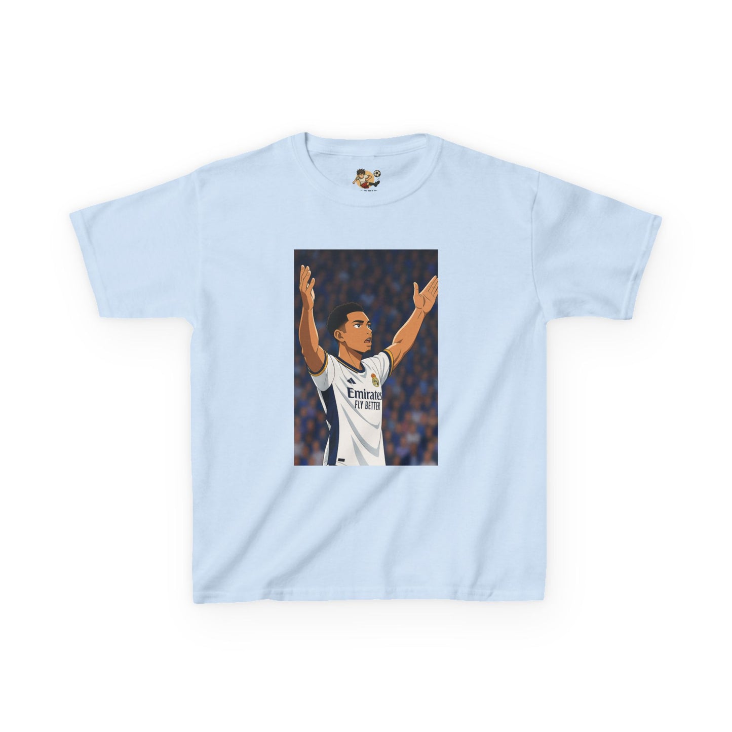 Kids T-Shirt - Jude Bellingham Arms Wide Celebration