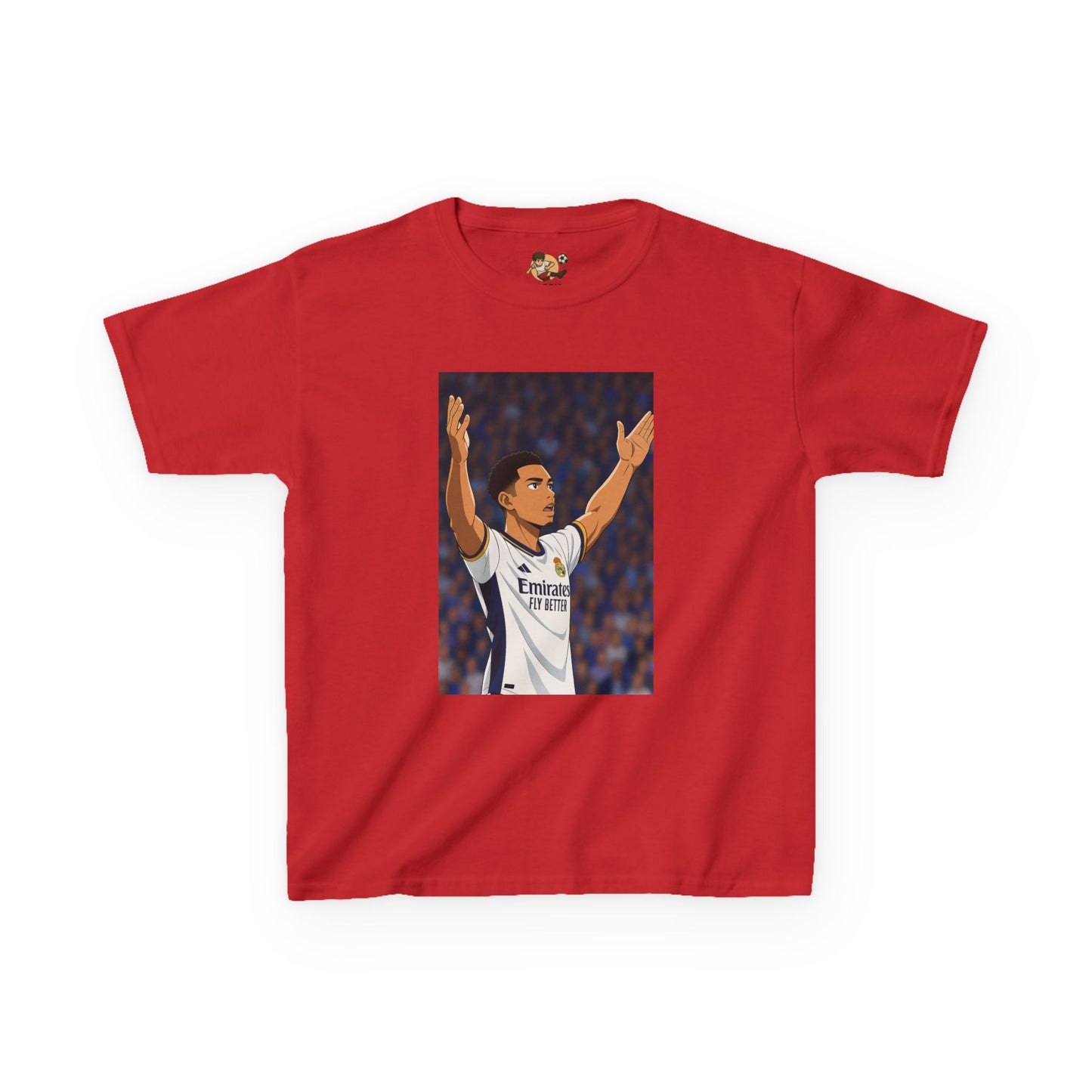 Kids T-Shirt - Jude Bellingham Arms Wide Celebration