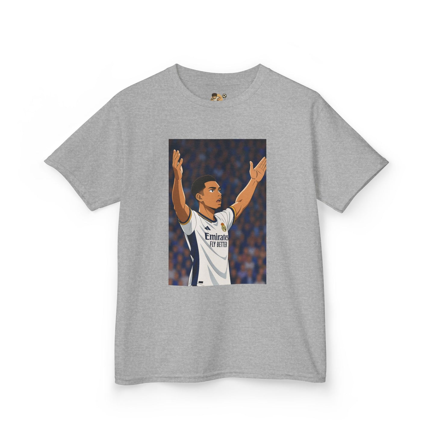 Kids T-Shirt - Jude Bellingham Arms Wide Celebration