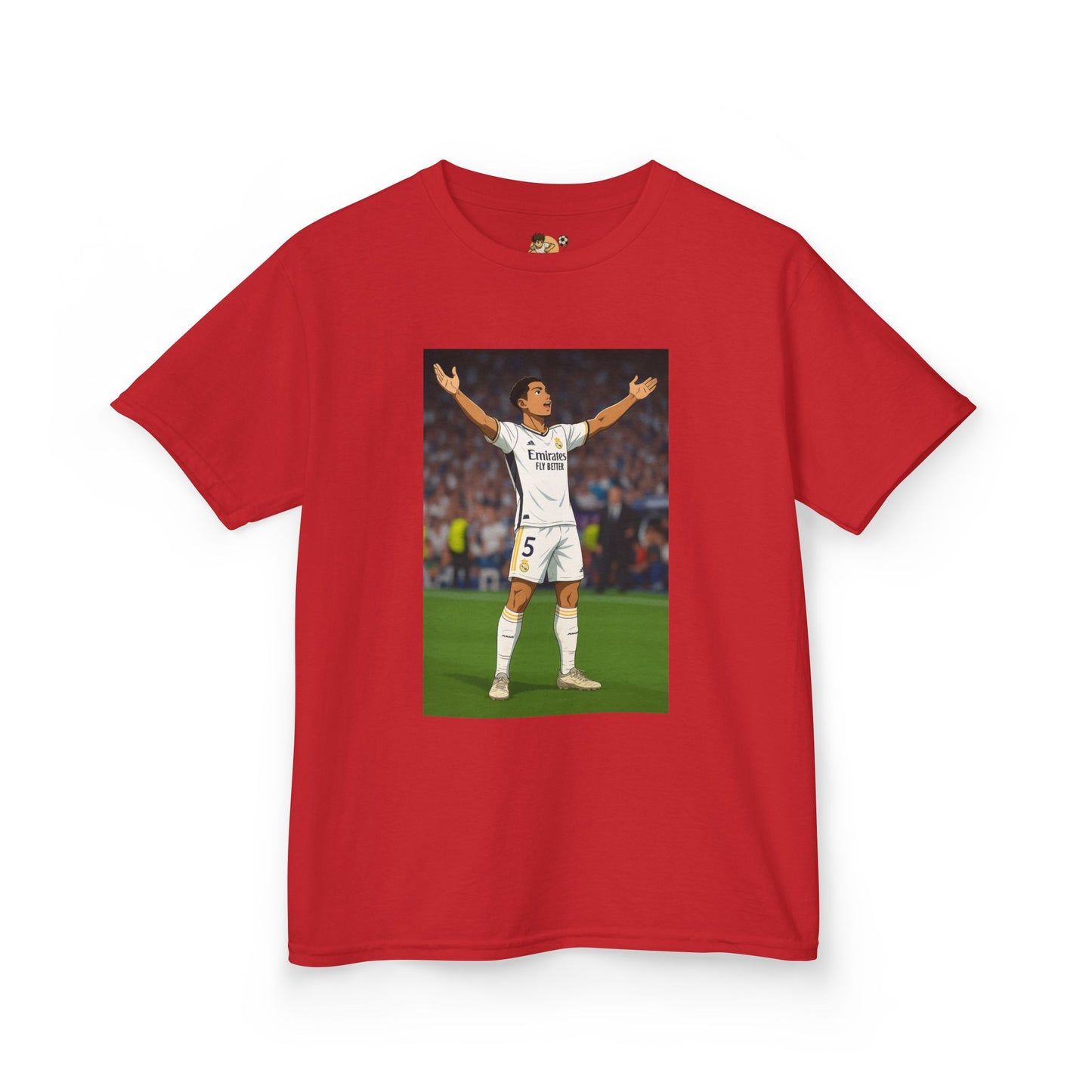 Kids T-Shirt - Jude Bellingham Arms Wide Celebration