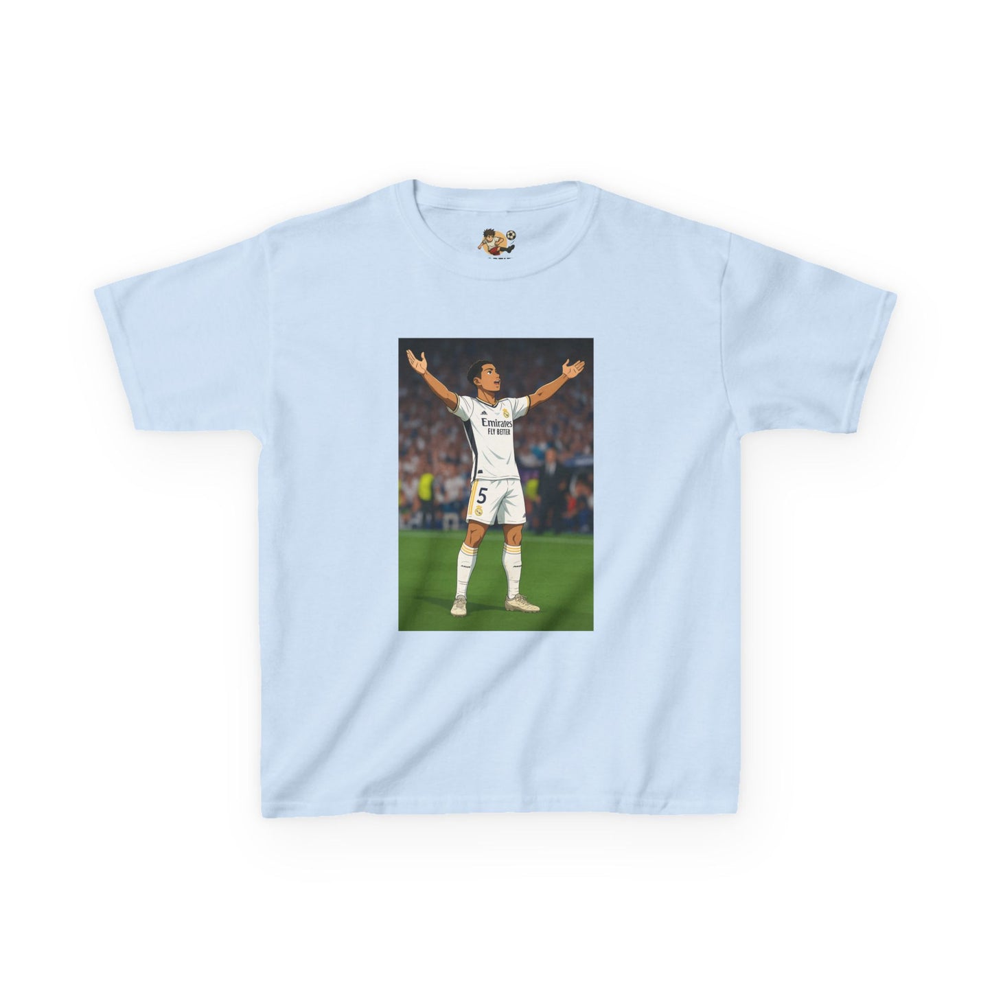 Kids T-Shirt - Jude Bellingham Arms Wide Celebration