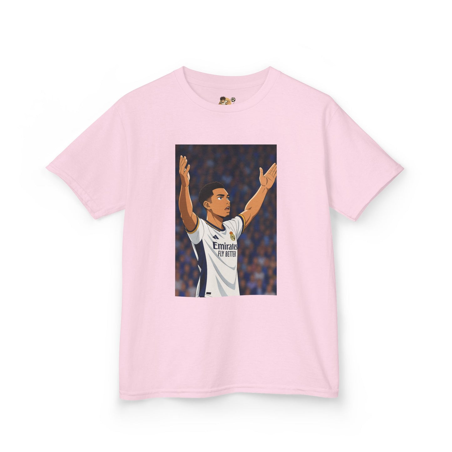 Kids T-Shirt - Jude Bellingham Arms Wide Celebration