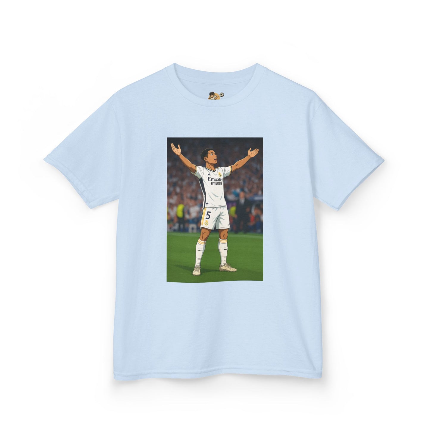 Kids T-Shirt - Jude Bellingham Arms Wide Celebration