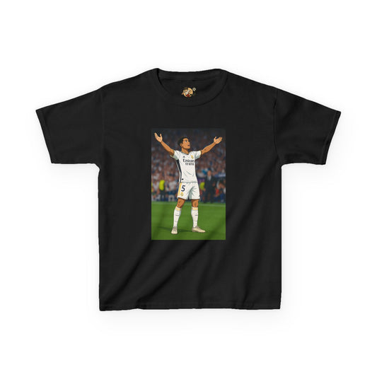 Kids T-Shirt - Jude Bellingham Arms Wide Celebration