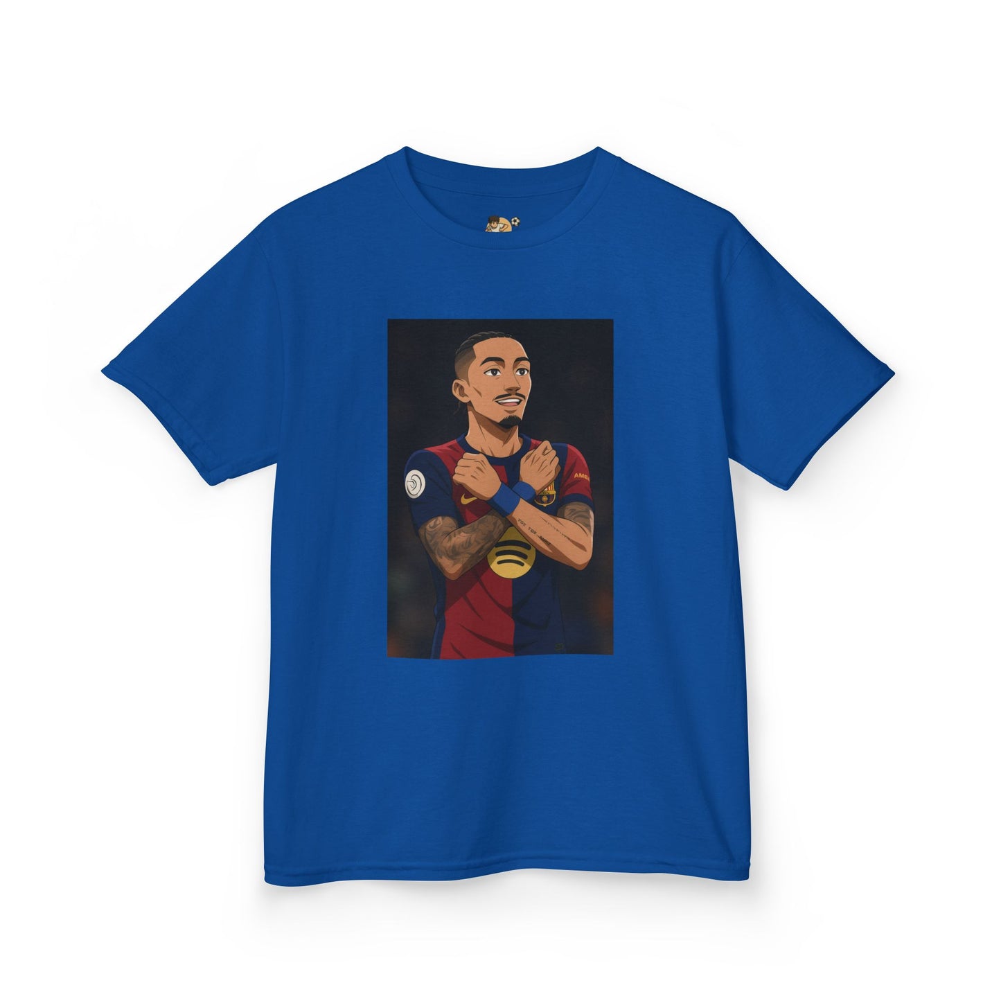 Kids T-Shirt - Raphinha Wakanda Football Celebration