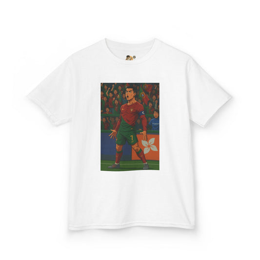 Kids T-Shirt - Cristiano Ronaldo Sui Football Celebration