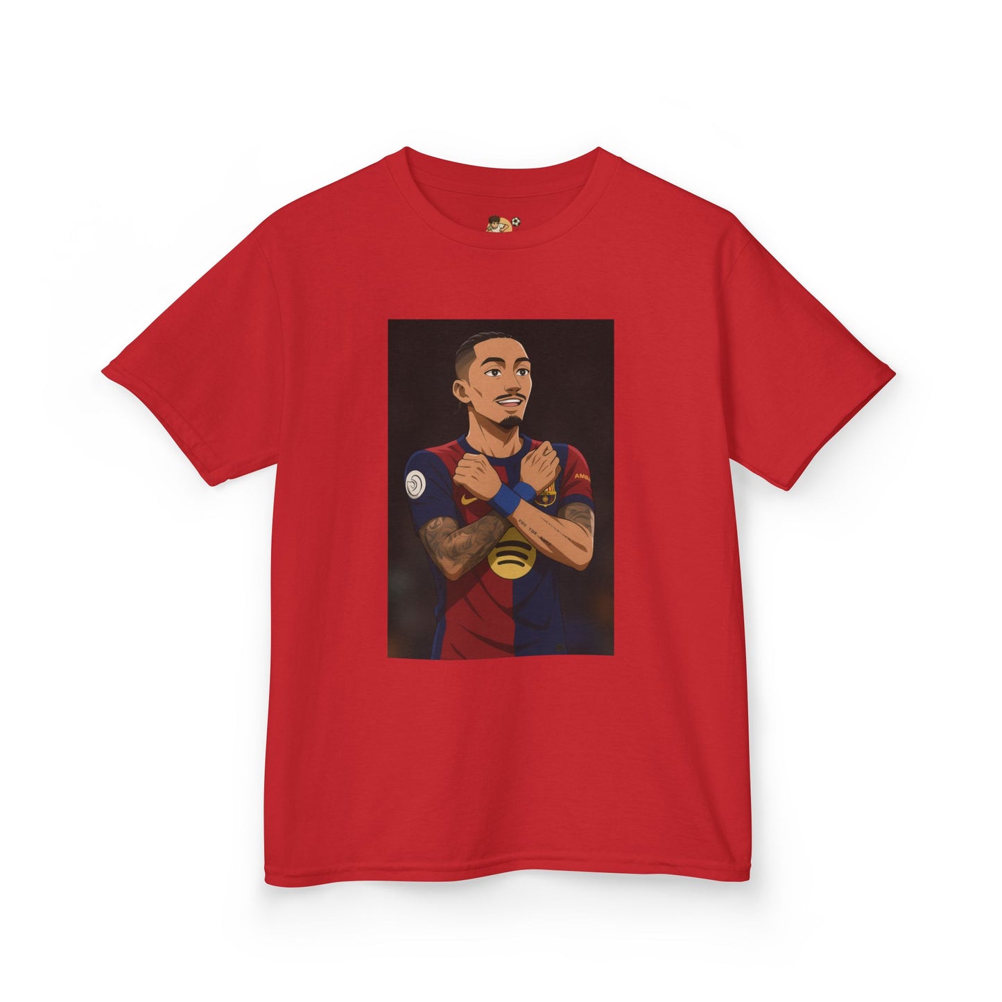 Kids T-Shirt - Raphinha Wakanda Football Celebration