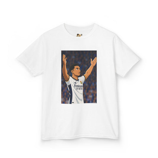 Kids T-Shirt - Jude Bellingham Arms Wide Celebration