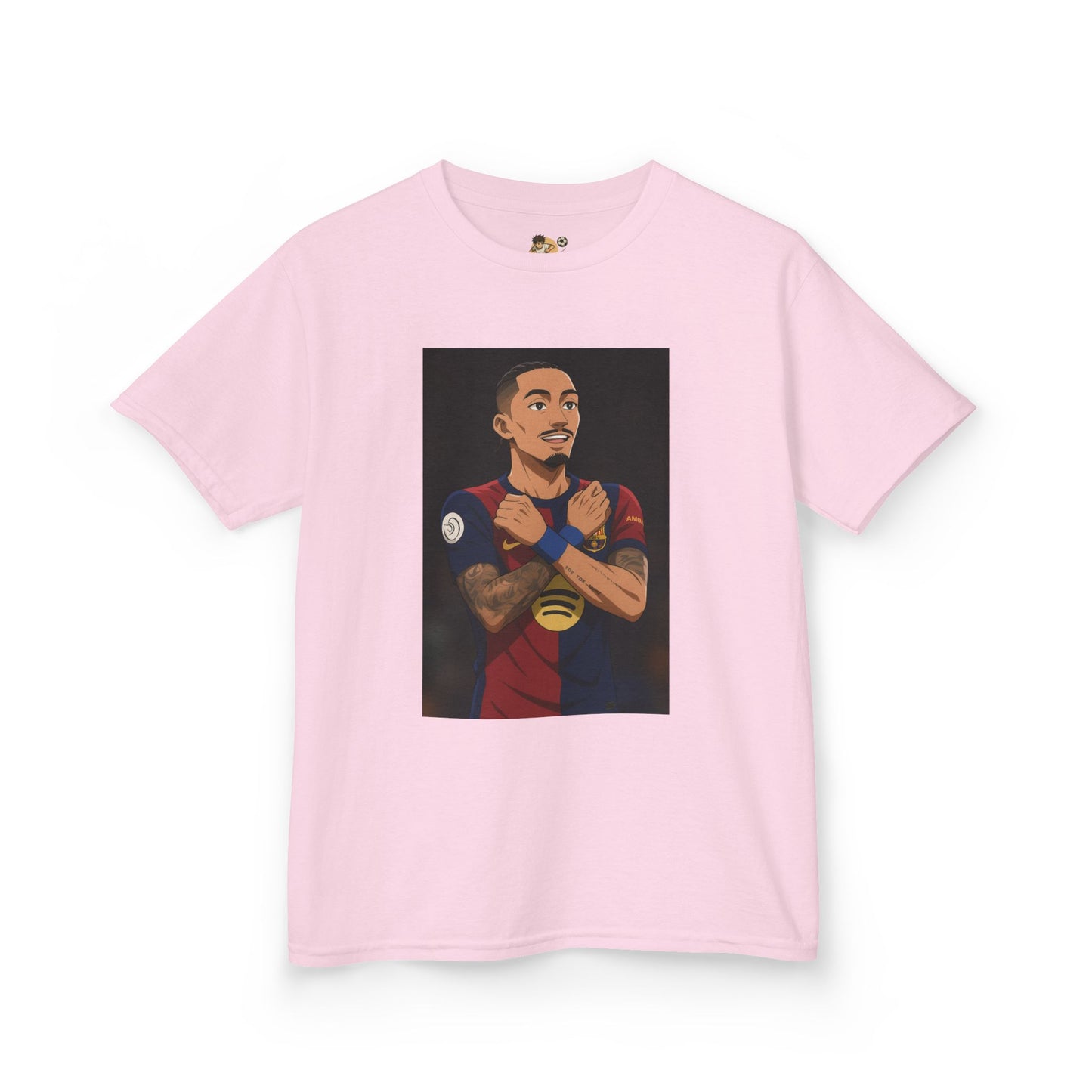 Kids T-Shirt - Raphinha Wakanda Football Celebration