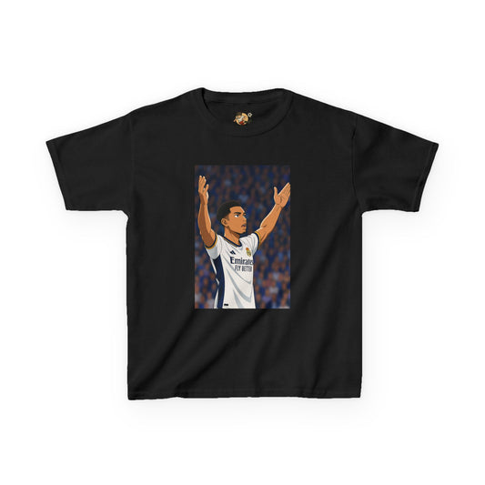 Kids T-Shirt - Jude Bellingham Arms Wide Celebration