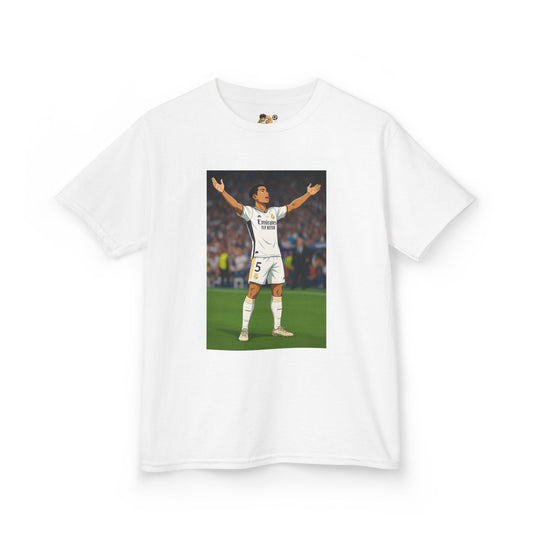 Kids T-Shirt - Jude Bellingham Arms Wide Celebration