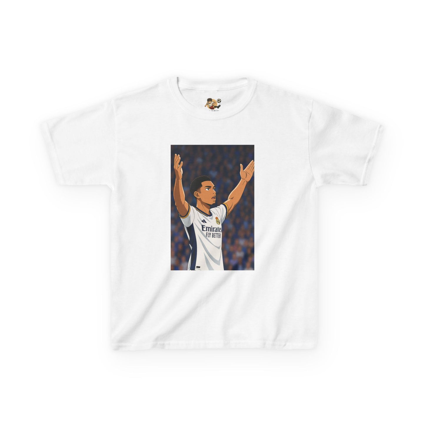 Kids T-Shirt - Jude Bellingham Arms Wide Celebration