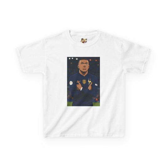 Kids T-Shirt - Kylian Mbappe Celebration