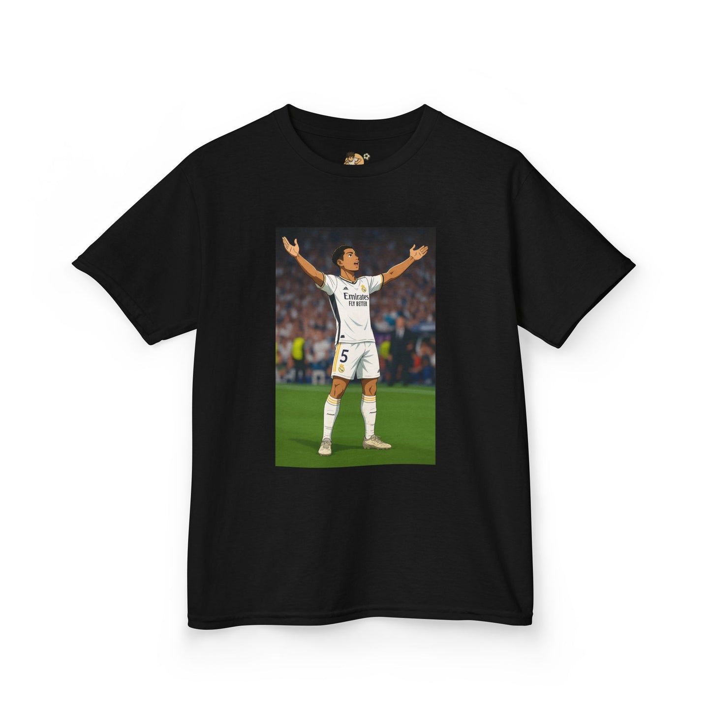 Kids T-Shirt - Jude Bellingham Arms Wide Celebration