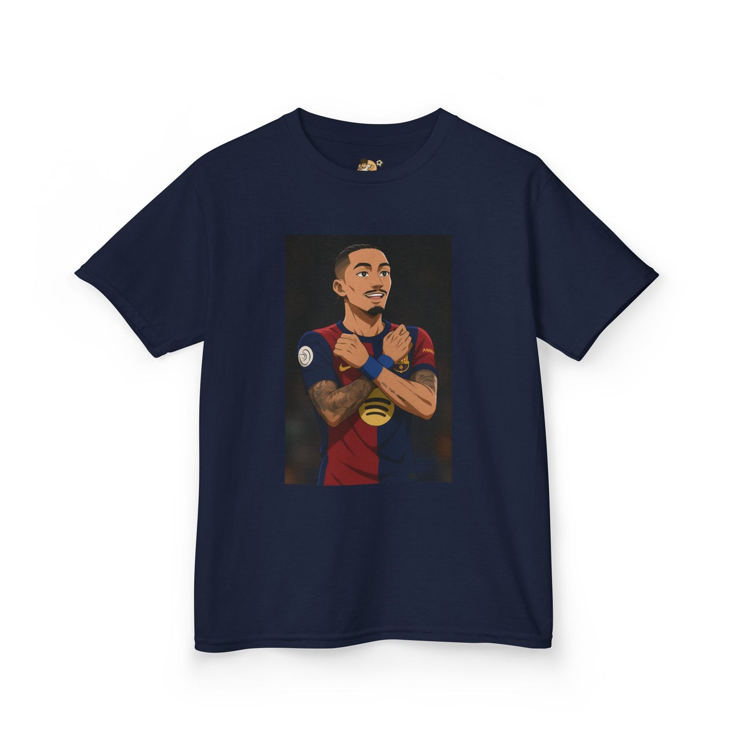 Kids T-Shirt - Raphinha Wakanda Football Celebration