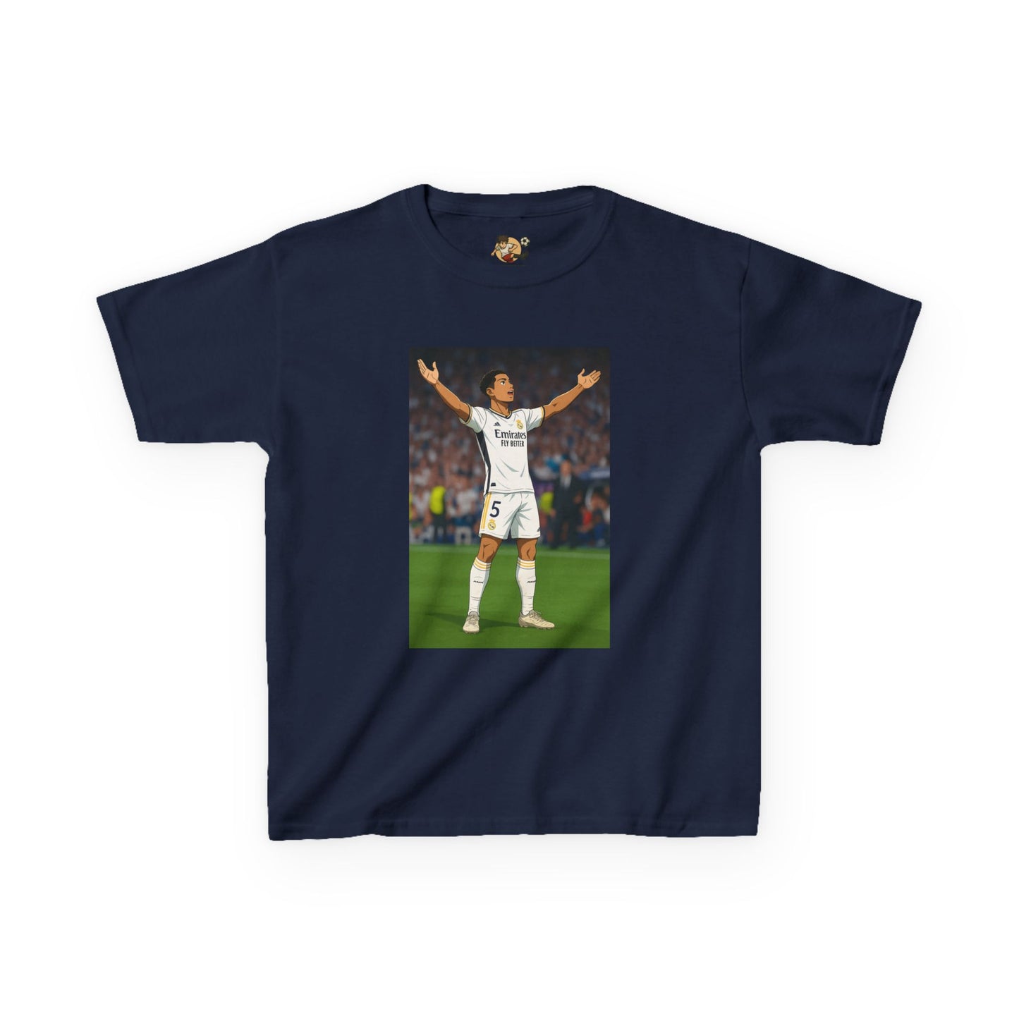 Kids T-Shirt - Jude Bellingham Arms Wide Celebration