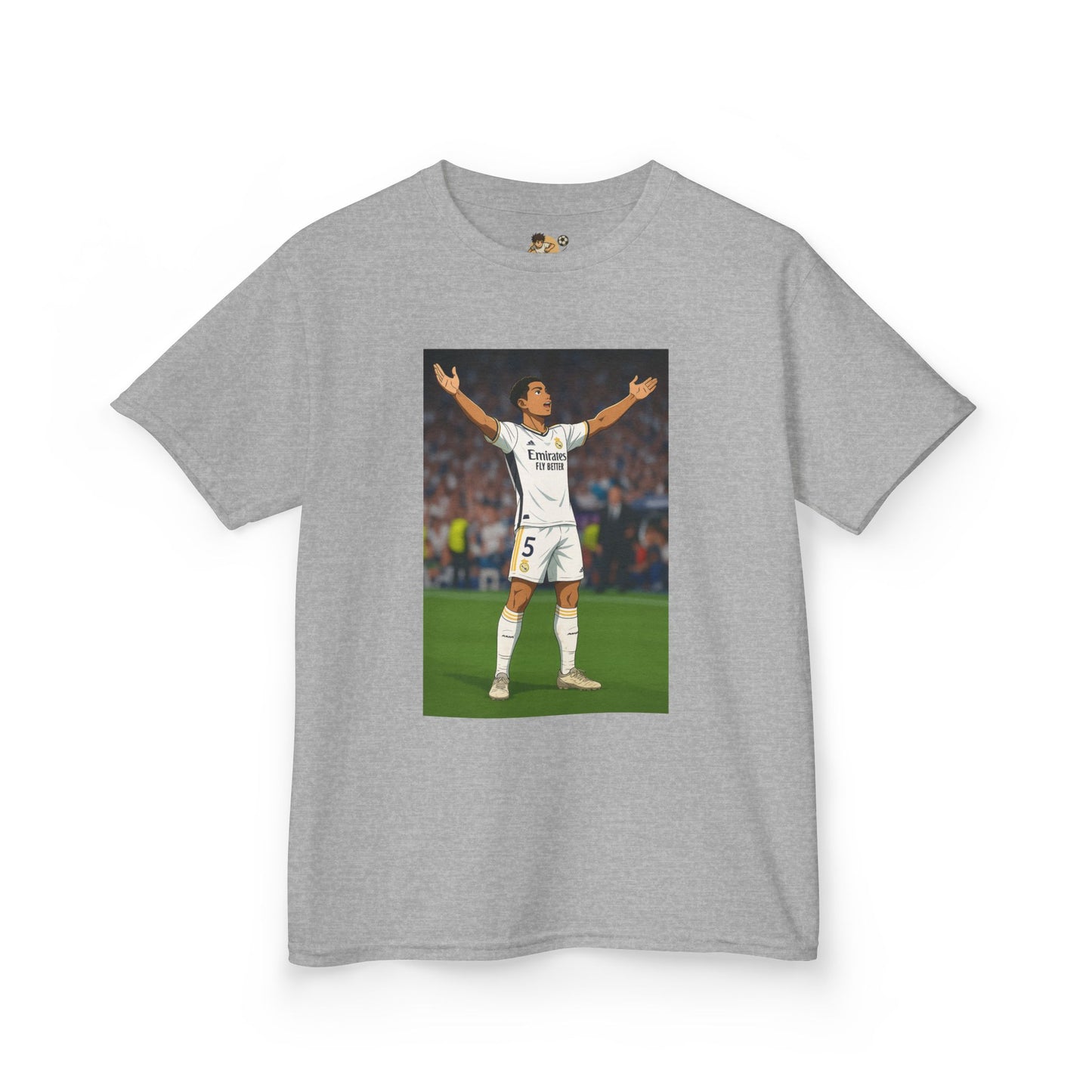 Kids T-Shirt - Jude Bellingham Arms Wide Celebration