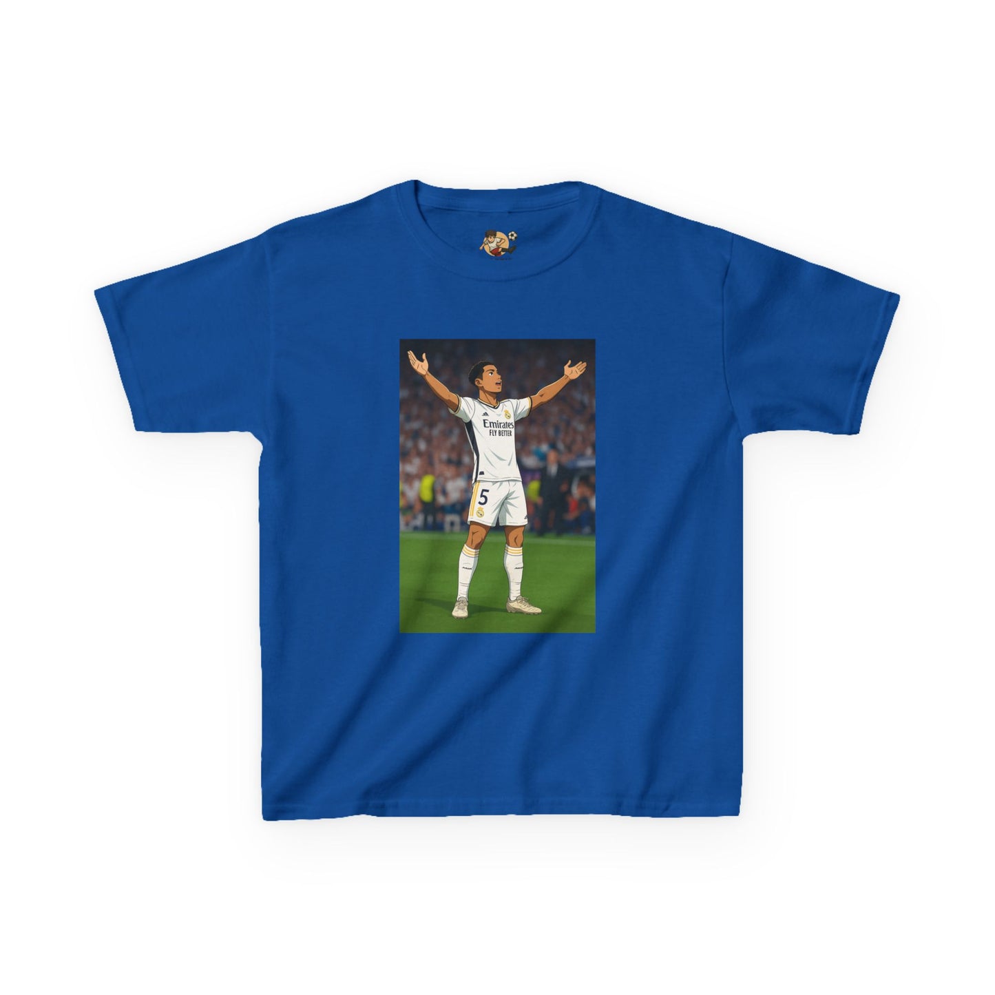 Kids T-Shirt - Jude Bellingham Arms Wide Celebration